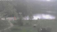 Archived webcam image showing View Freibergsee near Oberstdorf on 2 Oct 2026 at 14:40
