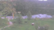 Archived webcam image showing View Freibergsee near Oberstdorf on 2 Oct 2026 at 18:40