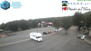 Archived webcam image showing Prati di Tivo Ski Resort - Base Station on 10 Sep 2026 at 12:08