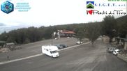 Archived webcam image showing Prati di Tivo Ski Resort - Base Station on 10 Sep 2026 at 14:08