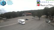 Archived webcam image showing Prati di Tivo Ski Resort - Base Station on 10 Sep 2026 at 16:08