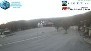 Archived webcam image showing Prati di Tivo Ski Resort - Base Station on 27 Oct 2026 at 06:37
