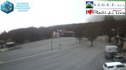 Archived webcam image showing Prati di Tivo Ski Resort - Base Station on 27 Oct 2026 at 16:37