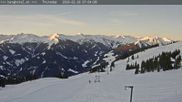 Archiviertes Webcam Bild: Saalbach: Ausblick von der Seidl-Alm am 26 Feb 2026 um 07:22 Uhr