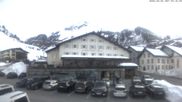 Archived webcam image showing Stuben: View Hotel Après Post on Feb 26, 2026 at 7:51 AM