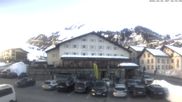 Archived webcam image showing Stuben: View Hotel Après Post on Feb 26, 2026 at 8:51 AM