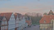 Archived webcam image showing View from the Old Town Hall Celle on 13 Mar 2026 at 06:27