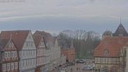 Archived webcam image showing View from the Old Town Hall Celle on 13 Mar 2026 at 12:27