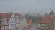 Archived webcam image showing View from the Old Town Hall Celle on 13 Mar 2026 at 16:27