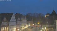Archived webcam image showing View from the Old Town Hall Celle on 13 Mar 2026 at 18:27