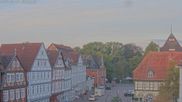 Archived webcam image showing View from the Old Town Hall Celle on 17 Sep 2026 at 07:39