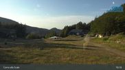 Archived webcam image showing Corno alle Scale Ski Resort - Le Rocce Chair Lift on 10 Aug 2026 at 03:53