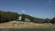 Archived webcam image showing Corno alle Scale Ski Resort - Le Rocce Chair Lift on 10 Aug 2026 at 11:53