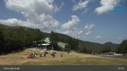 Archived webcam image showing Corno alle Scale Ski Resort - Le Rocce Chair Lift on 10 Aug 2026 at 13:53