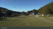Archived webcam image showing Corno alle Scale Ski Resort - Le Rocce Chair Lift on 26 Sep 2026 at 17:52
