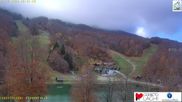 Archived webcam image showing Cerreto Laghi Ski Resort - View of the slopes on 31 Oct 2026 at 10:36