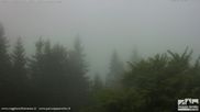 Archived webcam image showing Cerreto Laghi Ski Resort - Passo del Cerreto - Monte La Nuda on 12 May 2026 at 06:28