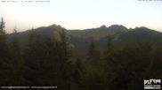 Archived webcam image showing Cerreto Laghi Ski Resort - Passo del Cerreto - Monte La Nuda on 10 Aug 2026 at 20:53
