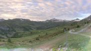 Archived webcam image showing Arêches Beaufort - Top station Forclaz on 12 Jun 2026 at 07:30