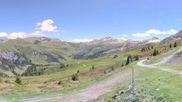 Archived webcam image showing Arêches Beaufort - Top station Forclaz on 12 Jun 2026 at 14:04