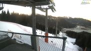 Archived webcam image showing Jenner Ski Resort - Midway Station on 26 Feb 2026 at 07:41
