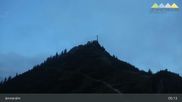 Archived webcam image showing Jenner Ski Resort: Top Station on 7 Aug 2026 at 05:54