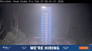 Archived webcam image showing Perisher: Snow Stake Webcam on 26 Feb 2026 at 14:22