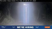 Archived webcam image showing Perisher: Snow Stake Webcam on 26 Feb 2026 at 18:32