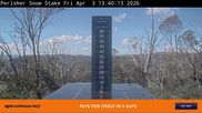 Archived webcam image showing Perisher: Snow Stake Webcam on 3 Apr 2026 at 04:04