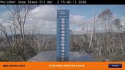 Archived webcam image showing Perisher: Snow Stake Webcam on 3 Apr 2026 at 06:04