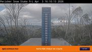 Archived webcam image showing Perisher: Snow Stake Webcam on 3 Apr 2026 at 07:04