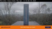 Archived webcam image showing Perisher: Snow Stake Webcam on 9 Apr 2026 at 06:02