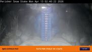 Archiviertes Webcam Bild: Perisher: Neuschnee Snow Stake am 12.04.2026 um 18:04 Uhr