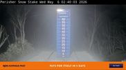 Archived webcam image showing Perisher: Snow Stake Webcam on 5 May 2026 at 18:38