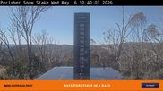 Archived webcam image showing Perisher: Snow Stake Webcam on 6 May 2026 at 02:38
