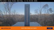 Archived webcam image showing Perisher: Snow Stake Webcam on 6 May 2026 at 07:38