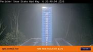 Archived webcam image showing Perisher: Snow Stake Webcam on 6 May 2026 at 12:38