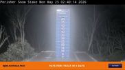 Archiviertes Webcam Bild: Perisher: Neuschnee Snow Stake am 24.05.2026 um 18:53 Uhr