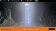 Archiviertes Webcam Bild: Perisher: Neuschnee Snow Stake am 24.05.2026 um 20:53 Uhr