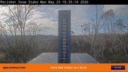 Archiviertes Webcam Bild: Perisher: Neuschnee Snow Stake am 25.05.2026 um 02:53 Uhr