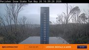 Archived webcam image showing Perisher: Snow Stake Webcam on 26 May 2026 at 08:41