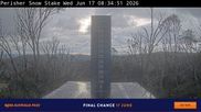 Archived webcam image showing Perisher: Snow Stake Webcam on 17 Jun 2026 at 00:50