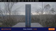Archived webcam image showing Perisher: Snow Stake Webcam on 17 Jun 2026 at 02:50