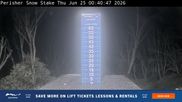 Archived webcam image showing Perisher: Snow Stake Webcam on 24 Jun 2026 at 16:03