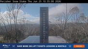 Archived webcam image showing Perisher: Snow Stake Webcam on 25 Jun 2026 at 02:03