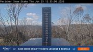 Archived webcam image showing Perisher: Snow Stake Webcam on 25 Jun 2026 at 04:03
