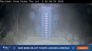 Archived webcam image showing Perisher: Snow Stake Webcam on 1 Jul 2026 at 18:13