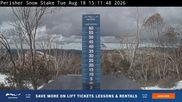Archiviertes Webcam Bild: Perisher: Neuschnee Snow Stake am 18.08.2026 um 07:50 Uhr