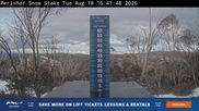 Archiviertes Webcam Bild: Perisher: Neuschnee Snow Stake am 18.08.2026 um 08:50 Uhr