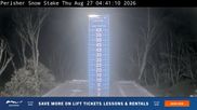 Archived webcam image showing Perisher: Snow Stake Webcam on 26 Aug 2026 at 20:29